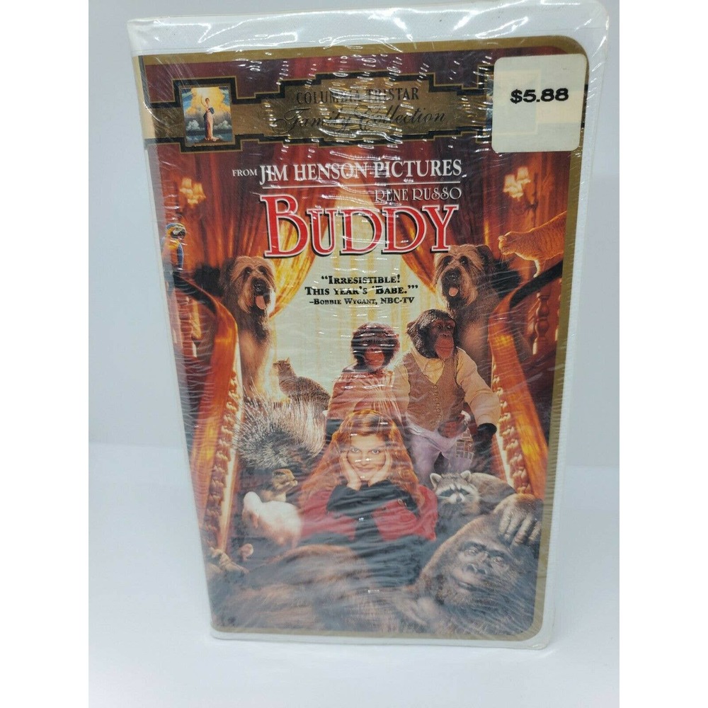 Buddy (VHS, 1998, Clam Shell Case) vintage sealed movie